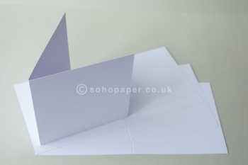 Prestige Smooth Ice White  Creased Cards & Postcards